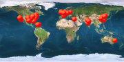 World Map Visitors Widget