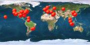 World Map Visitors Widget